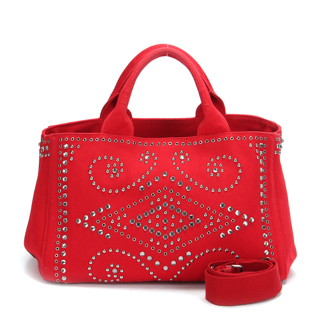 Embellished Canapa Tote Bag