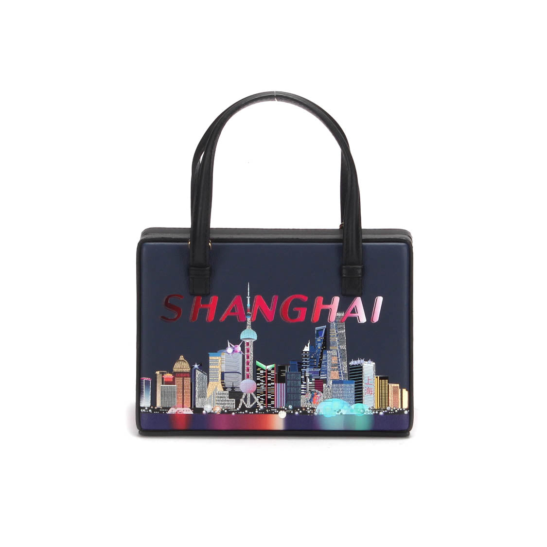 Shanghai Postal Leather Crossbody Bag