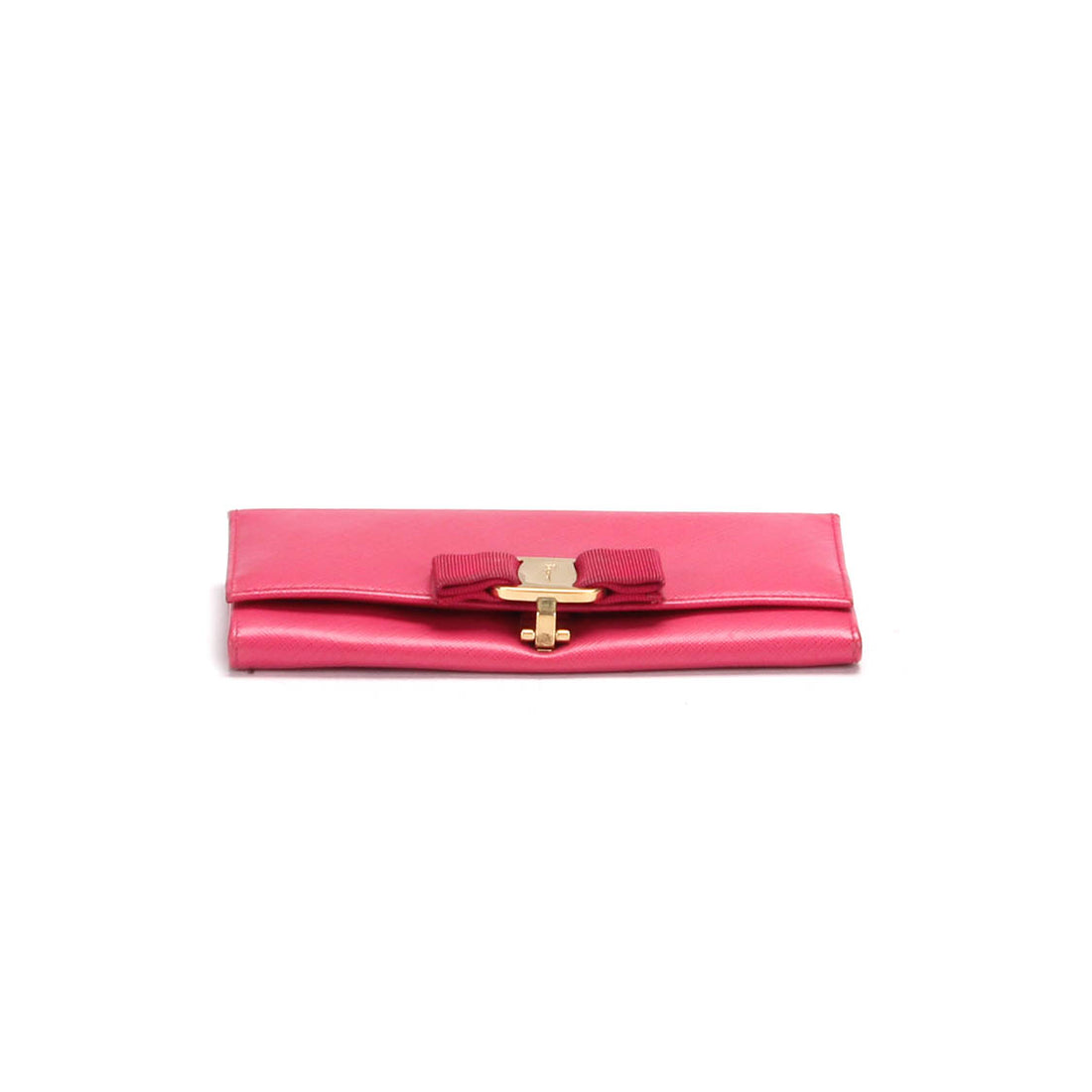 Vara Bow Leather Long Wallet