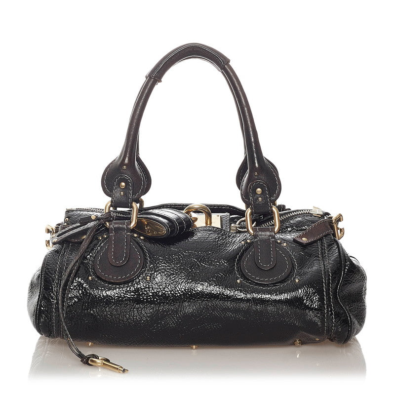 Leather Paddington Handbag