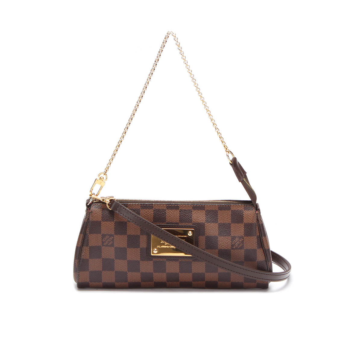 Damier Ebene Eva Pochette With Strap