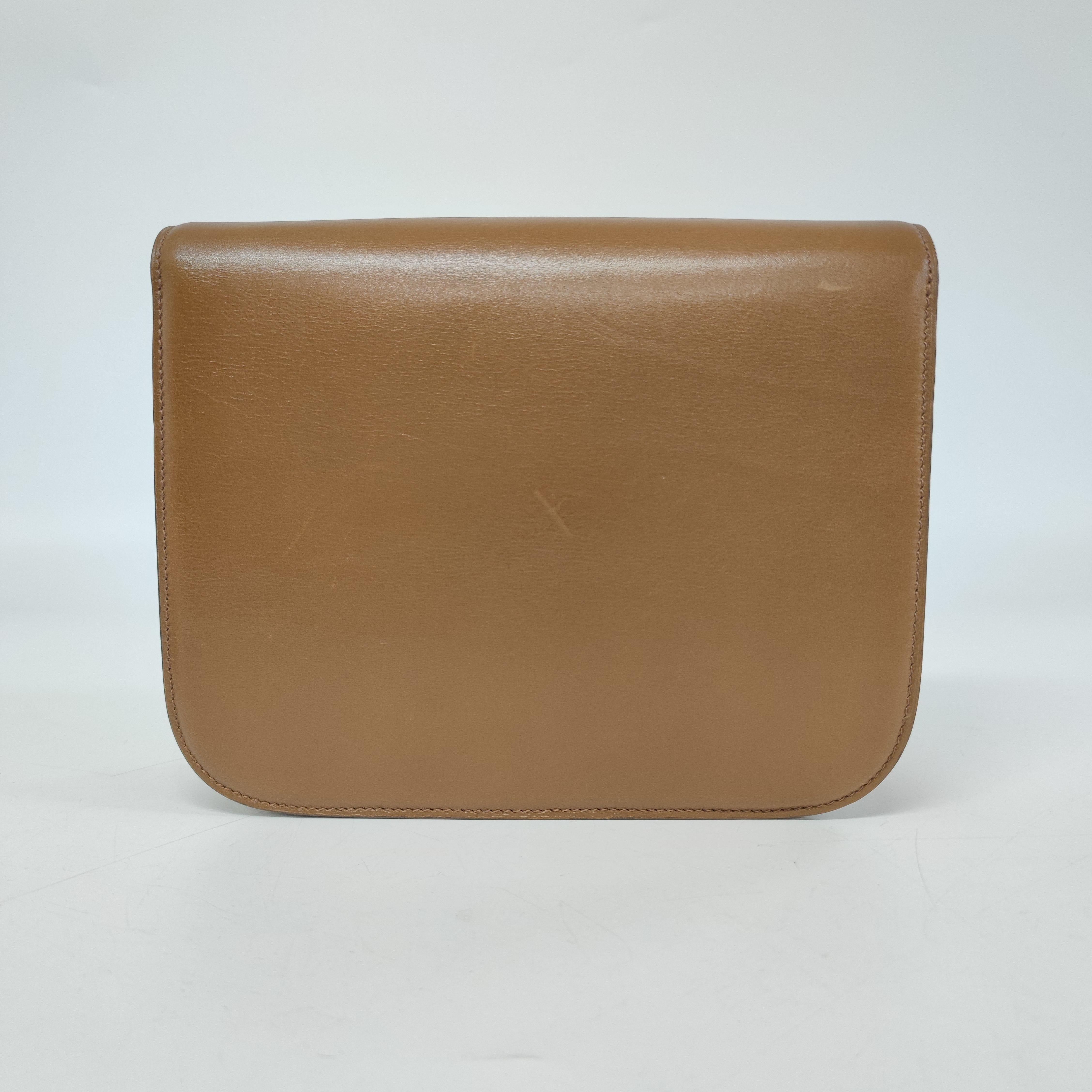 Box Leather Shoulder Bag