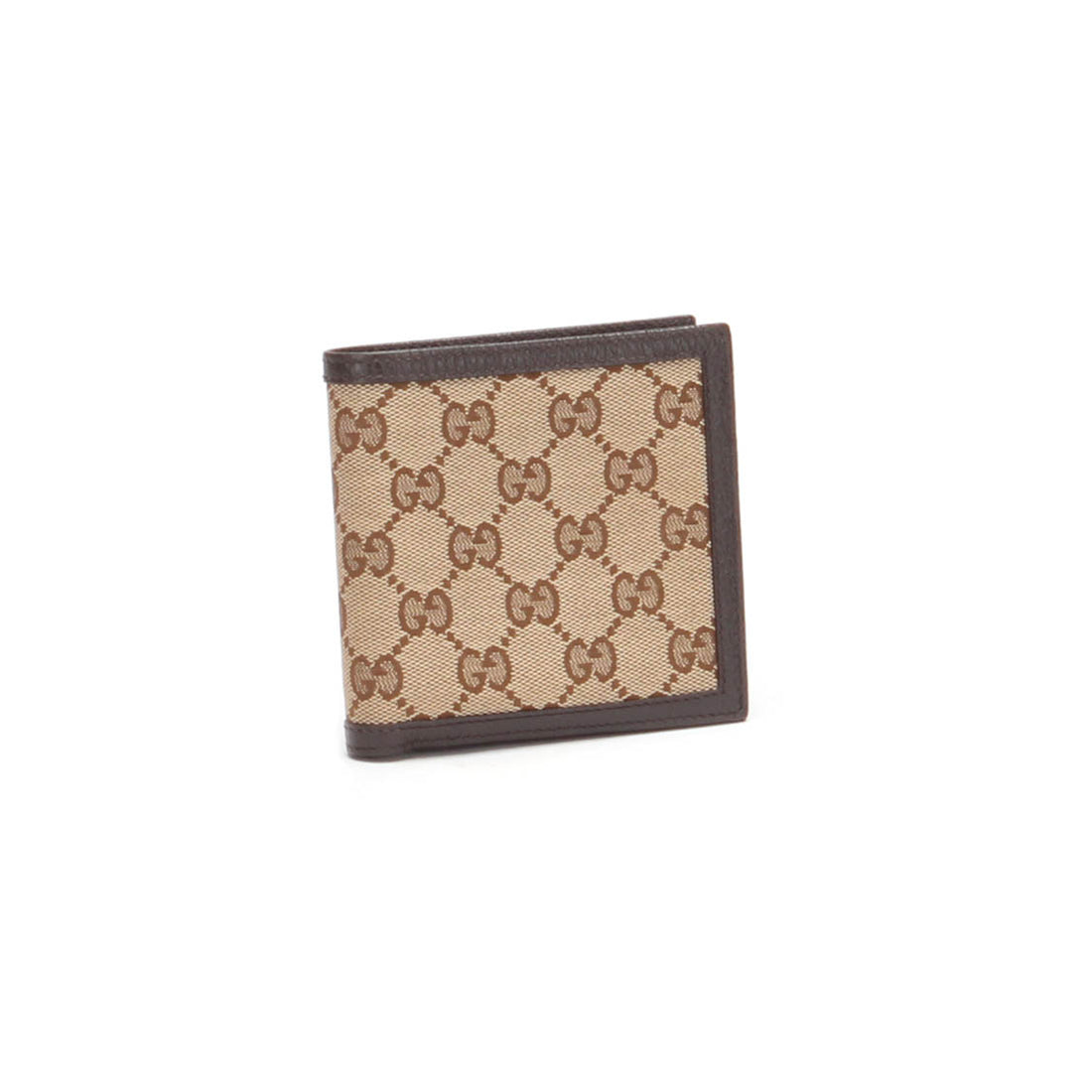 GG Canvas Bi-Fold Wallet  150413