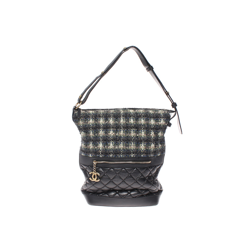 Quilted Funny Tweed Patchwork Tote – LuxUness