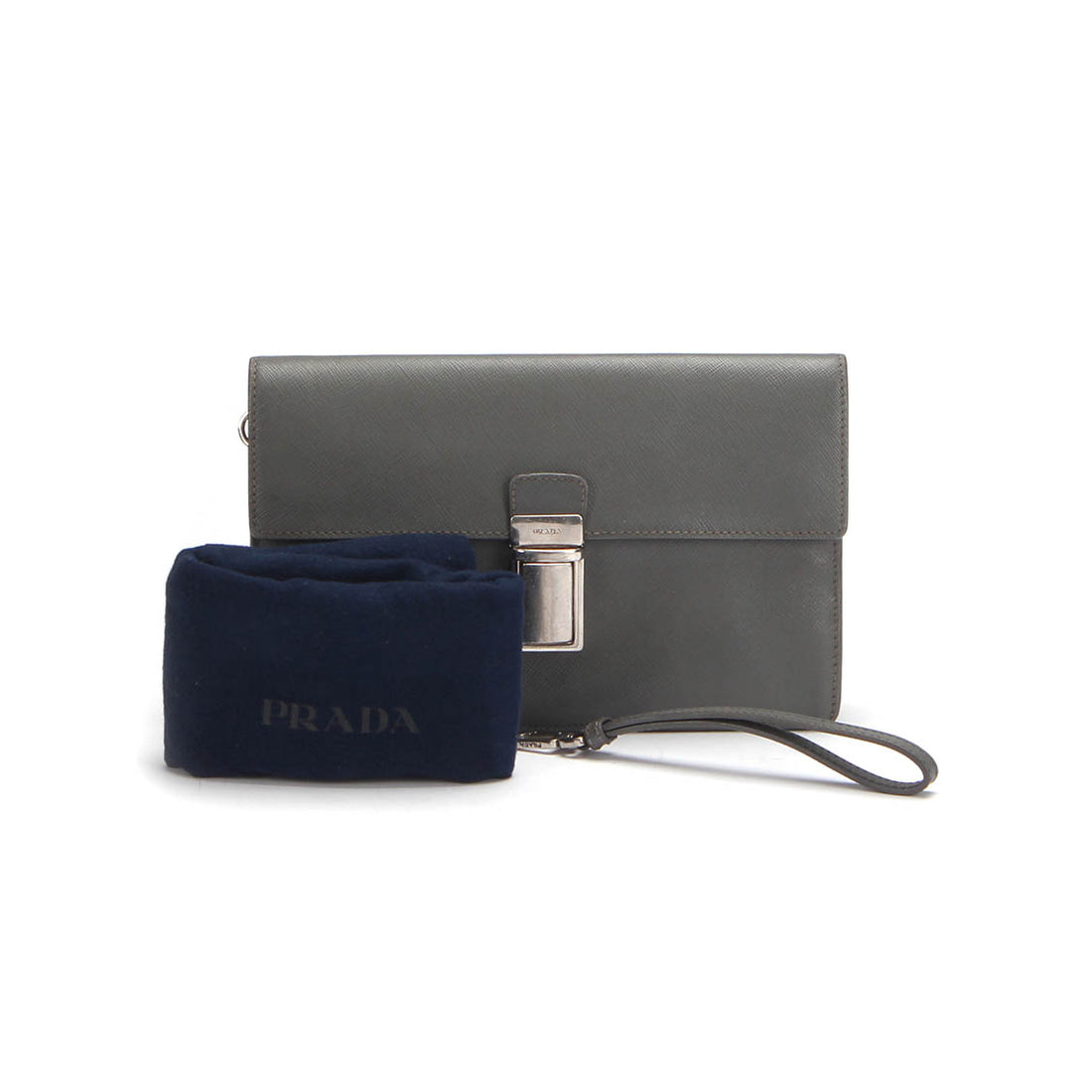 Saffiano Clutch Bag