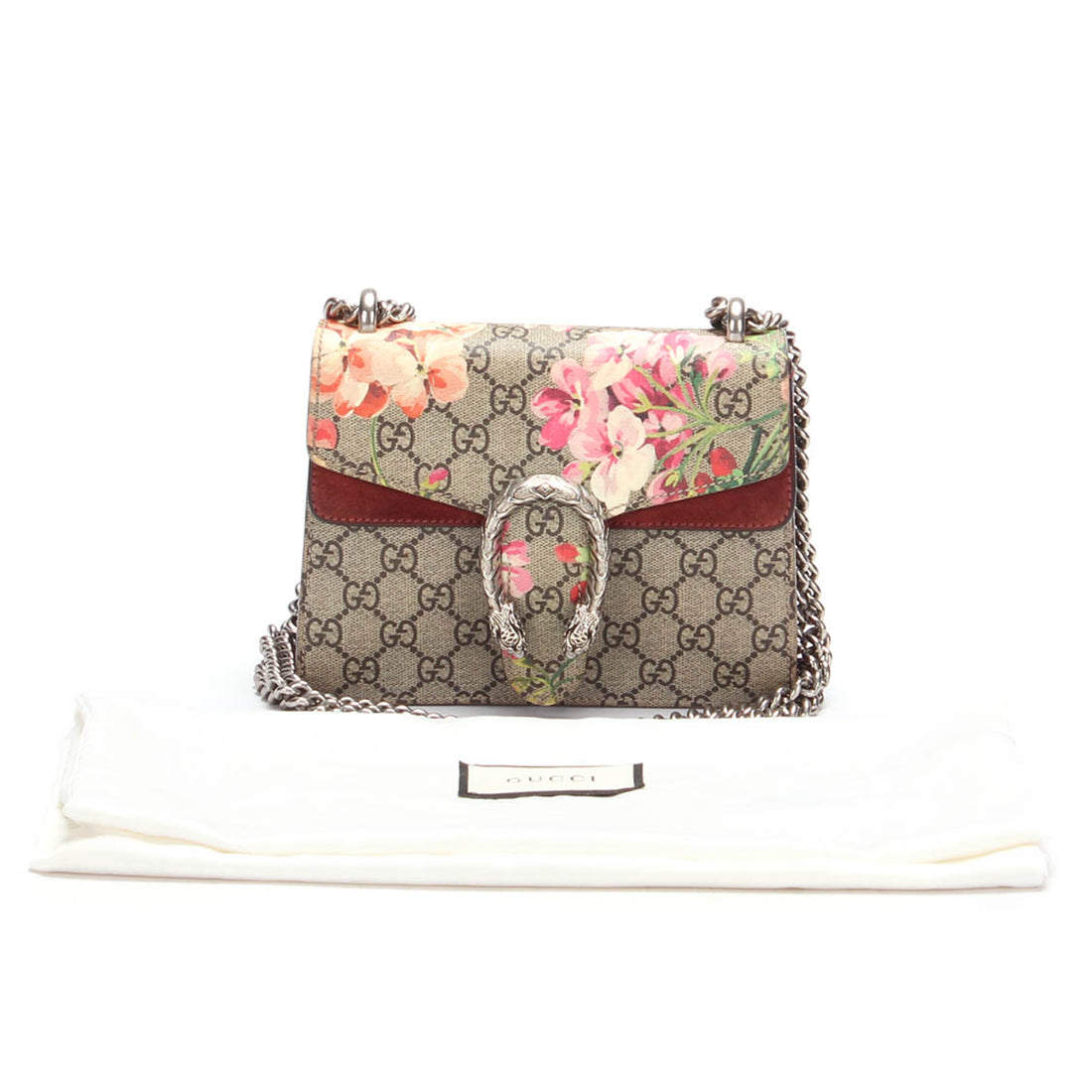 Mini GG Supreme Blooms Dionysus Shoulder Bag 421970