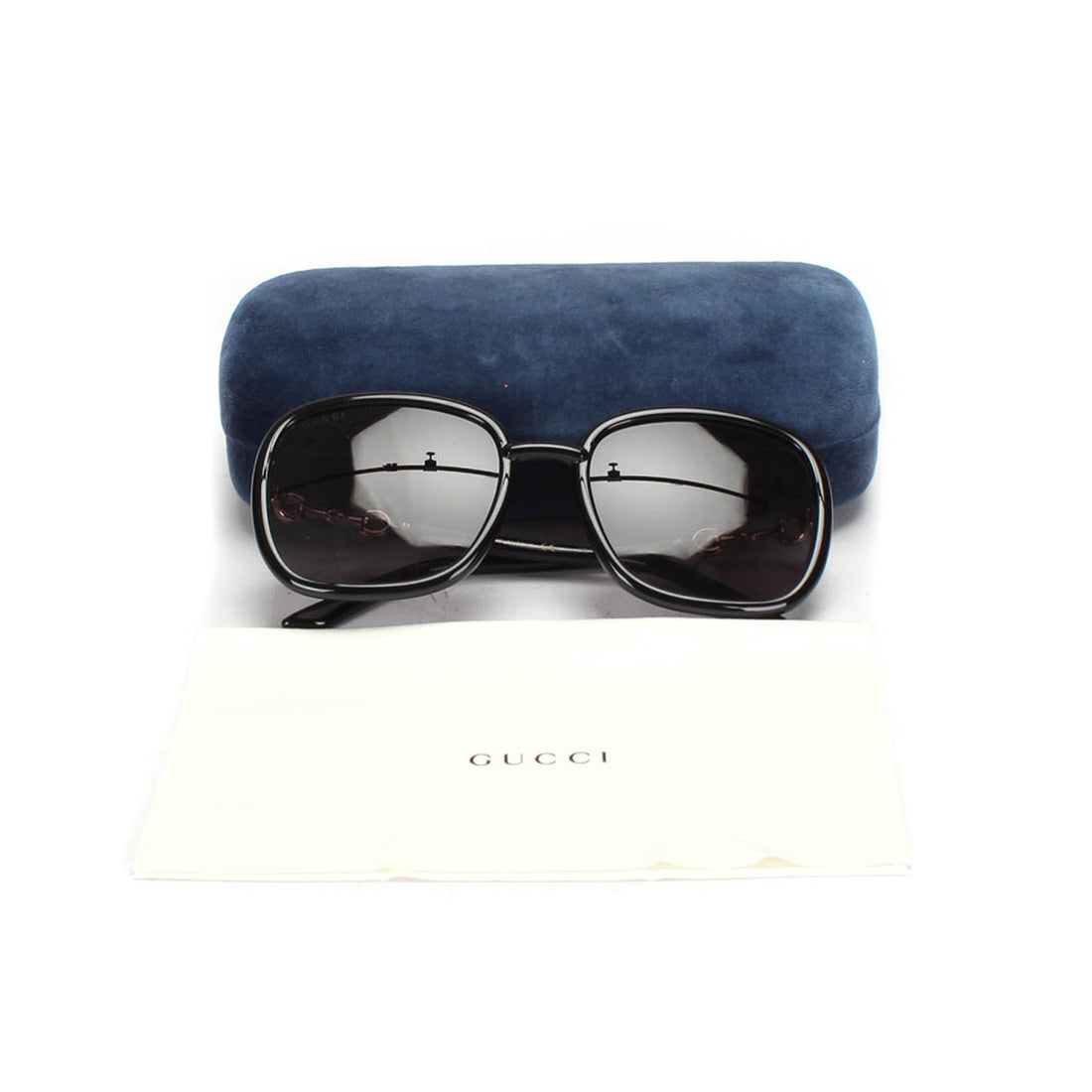 Horsebit Square Sunglasses