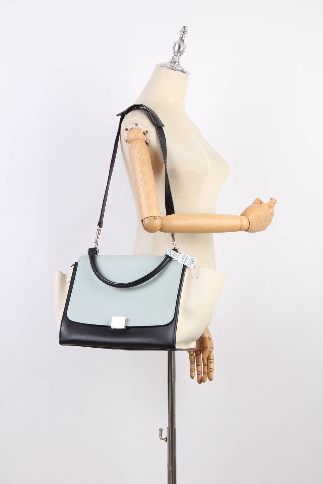 Trapeze Leather Shoulder Bag