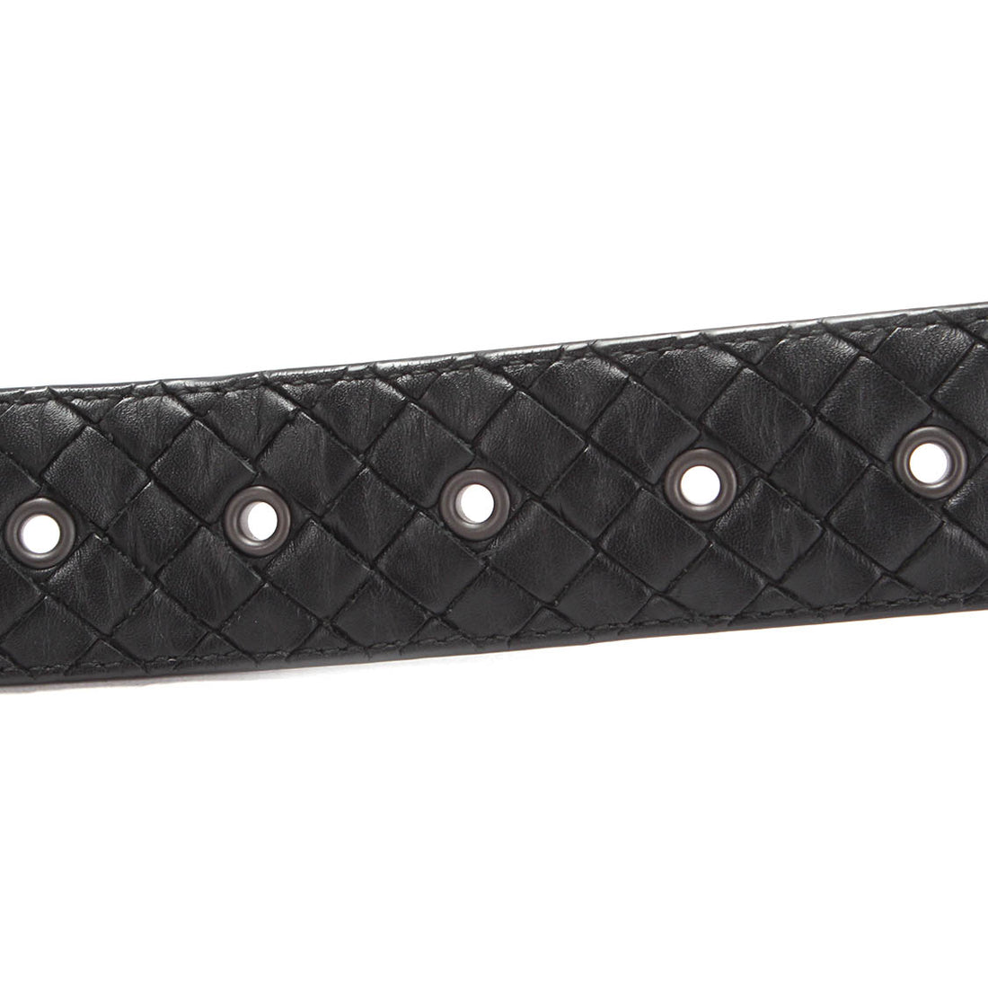 Intrecciato Leather Belt