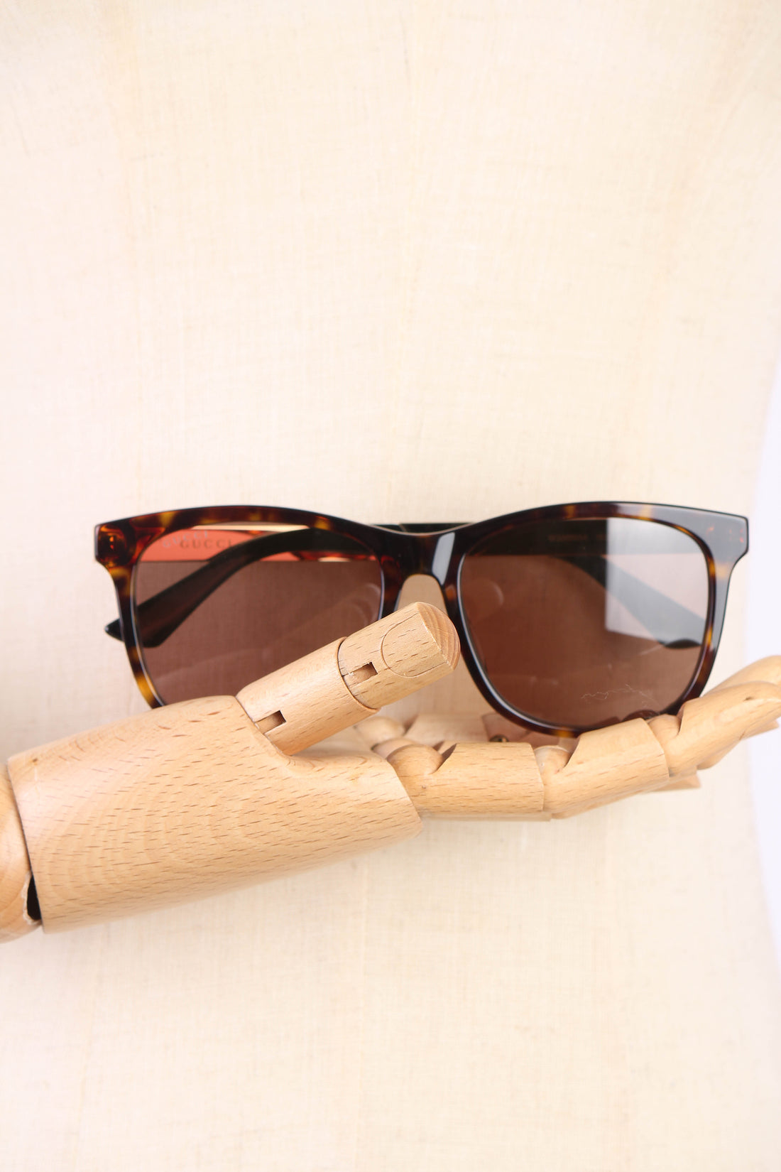 Rectangular Tinted Sunglasses GG0695SA