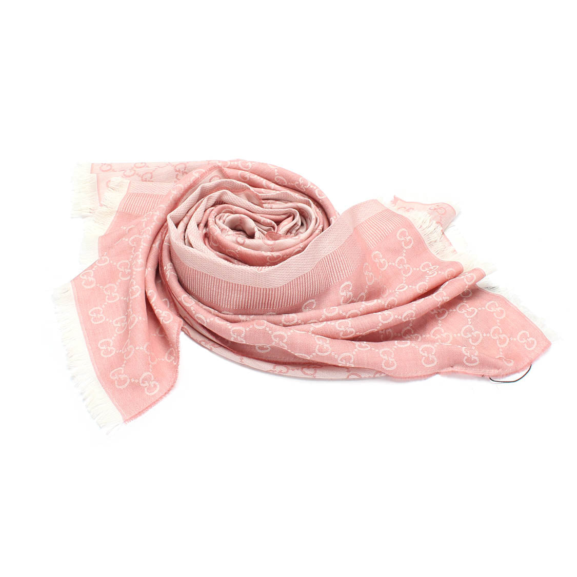 GG Wool and Silk Scarf