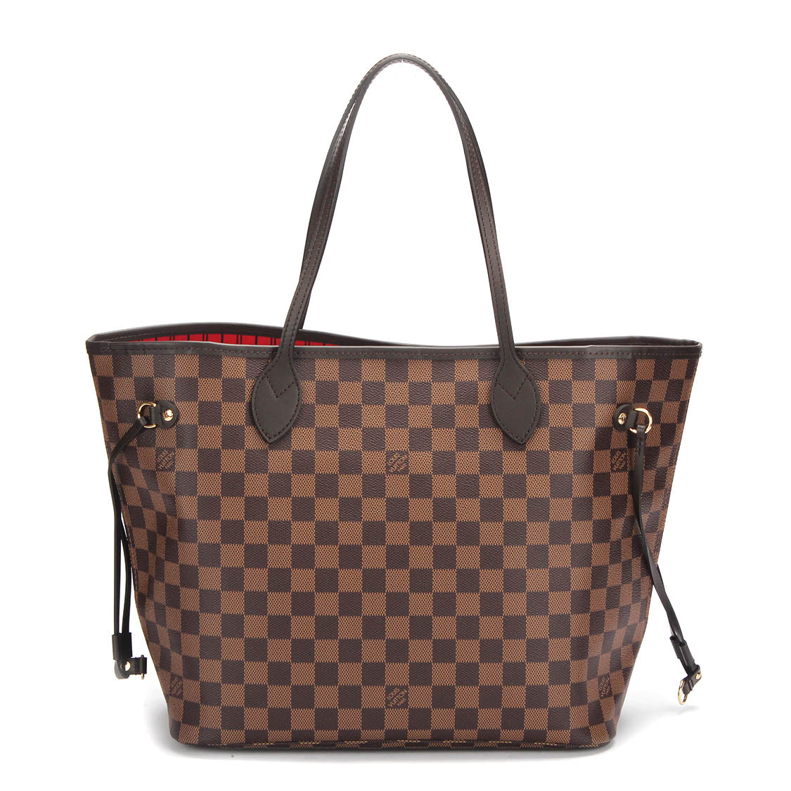 Damier Ebene Neverfull MM with Pouch N41603