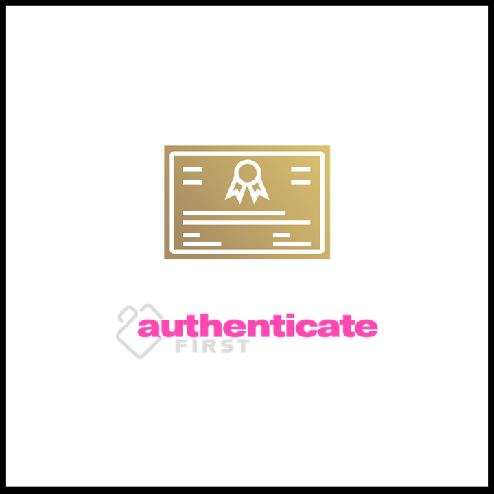 [Authenticate FIRST] Identification certificate