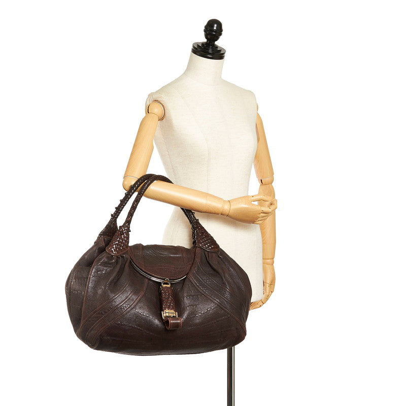 Spy Leather Hobo Bag 8BR512