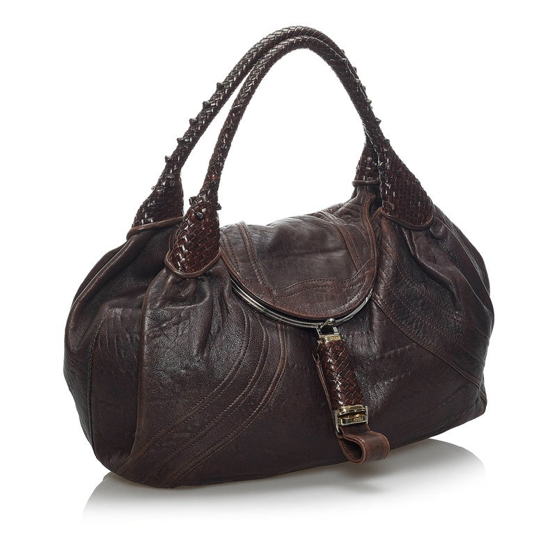 Spy Leather Hobo Bag 8BR512