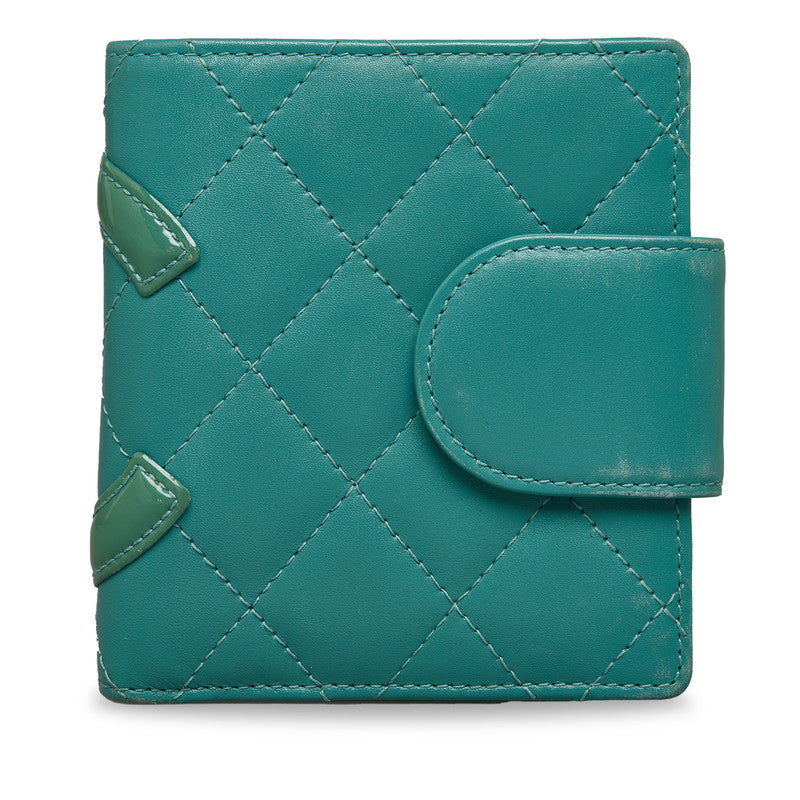 Cambon Quilted Leather Bifold Wallet