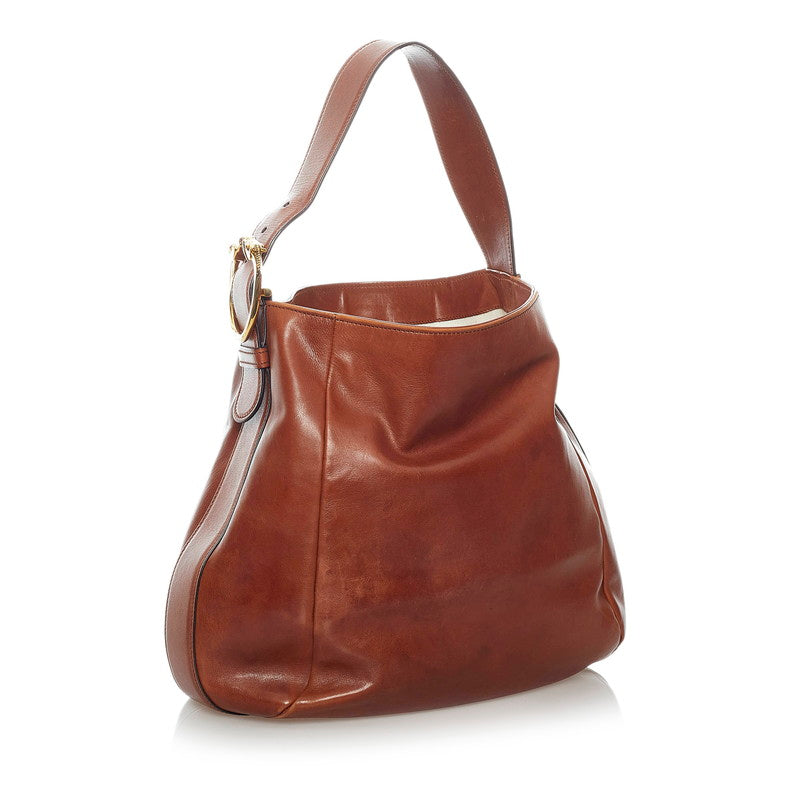 Leather Ribot Horse Head Hobo 296880