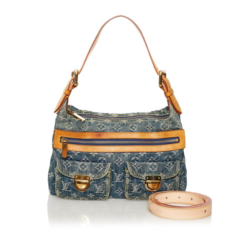 Louis-Vuitton-Monogram-Denim-Baggy-PM-Shoulder-Bag-Blue-M95049