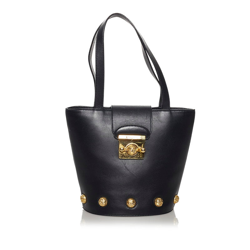 Studded Leather Handbag