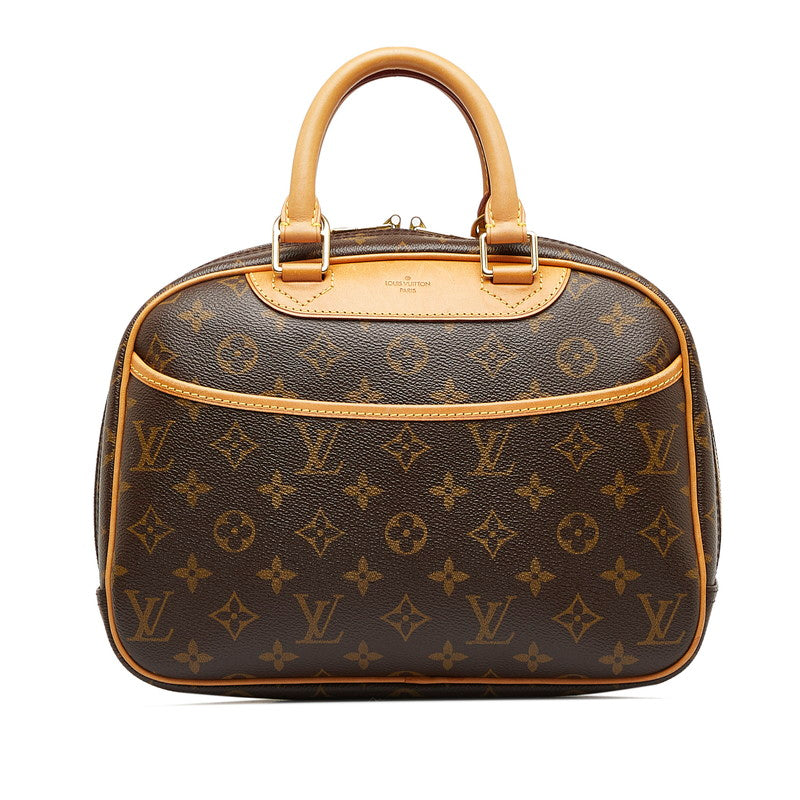 Louis Vuitton Monogram Trouville Canvas Handbag M42228 in Excellent condition