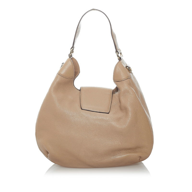 Leather Dressage Hobo Bag 296851