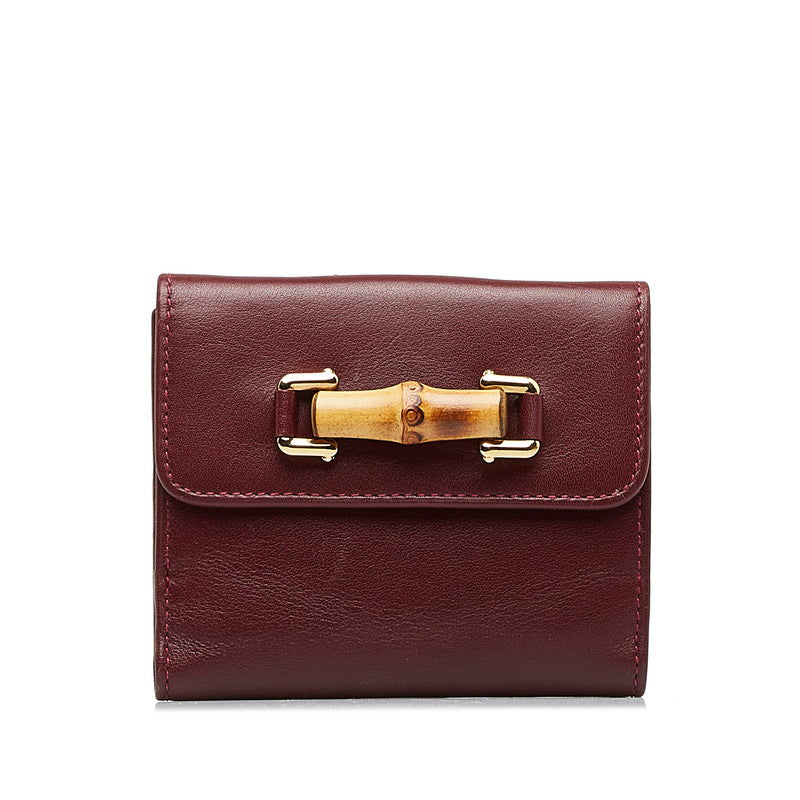Leather Bamboo Bifold Wallet 035 0416