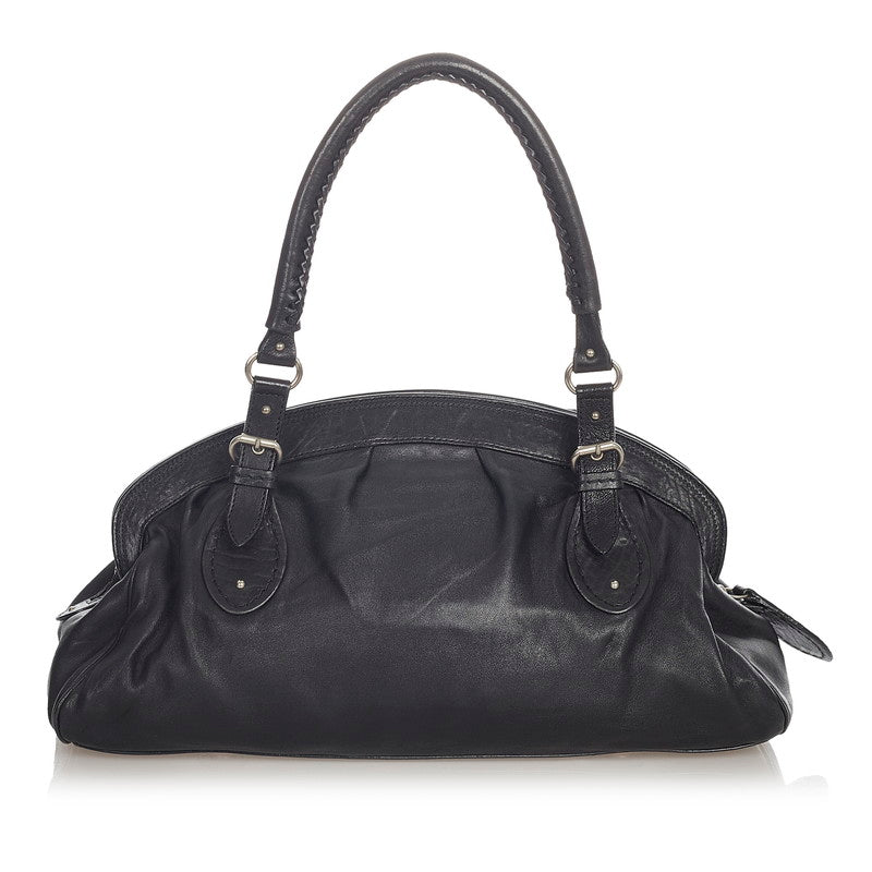 My Dior Frame Leather Shoulder Bag 01-RU-1027