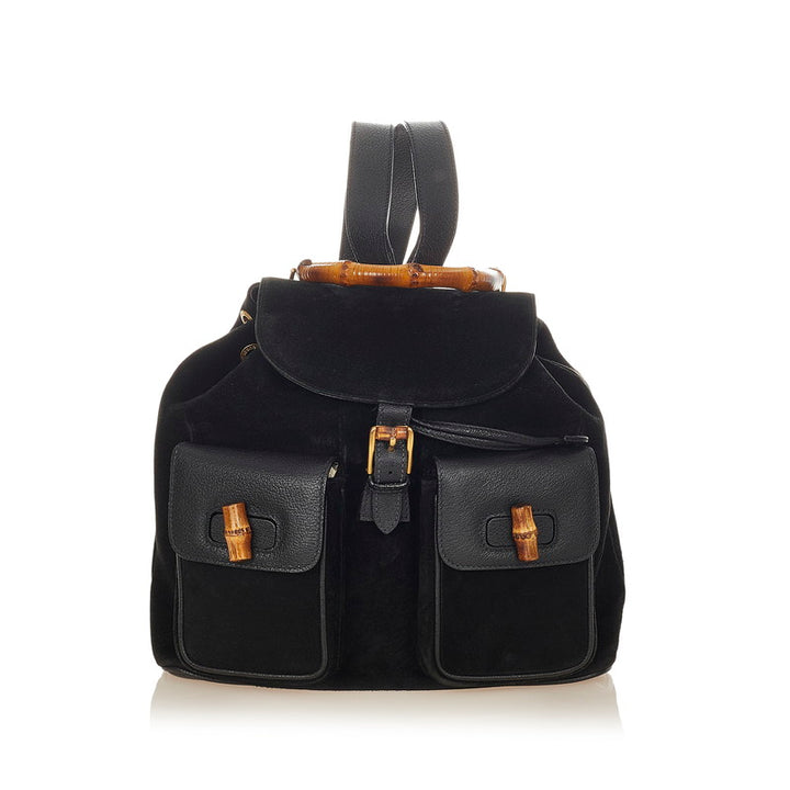 Bamboo Suede Backpack 003 2058