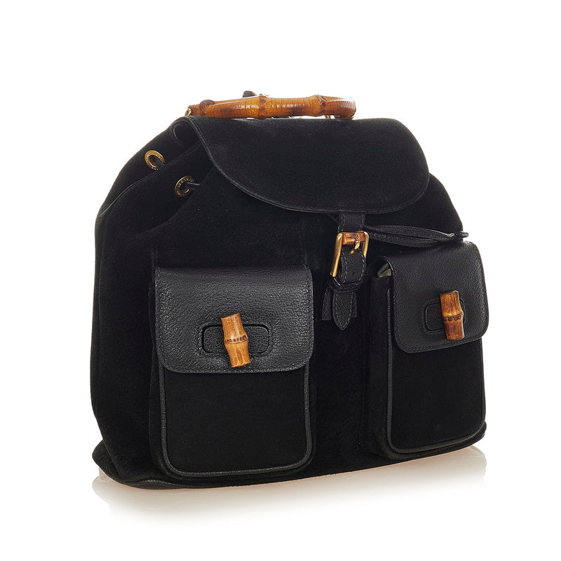 Bamboo Suede Backpack 003 2058