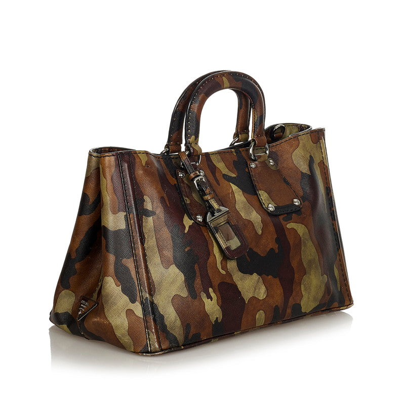 Saffiano Camouflage Shoulder Bag BN1872
