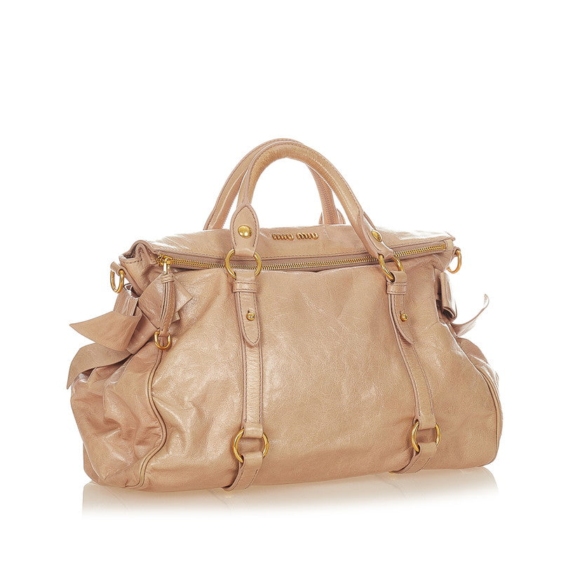Vitello Lux Bow Handbag RT 0365