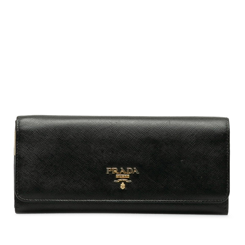 Saffiano Continental Flap Wallet 1M1132