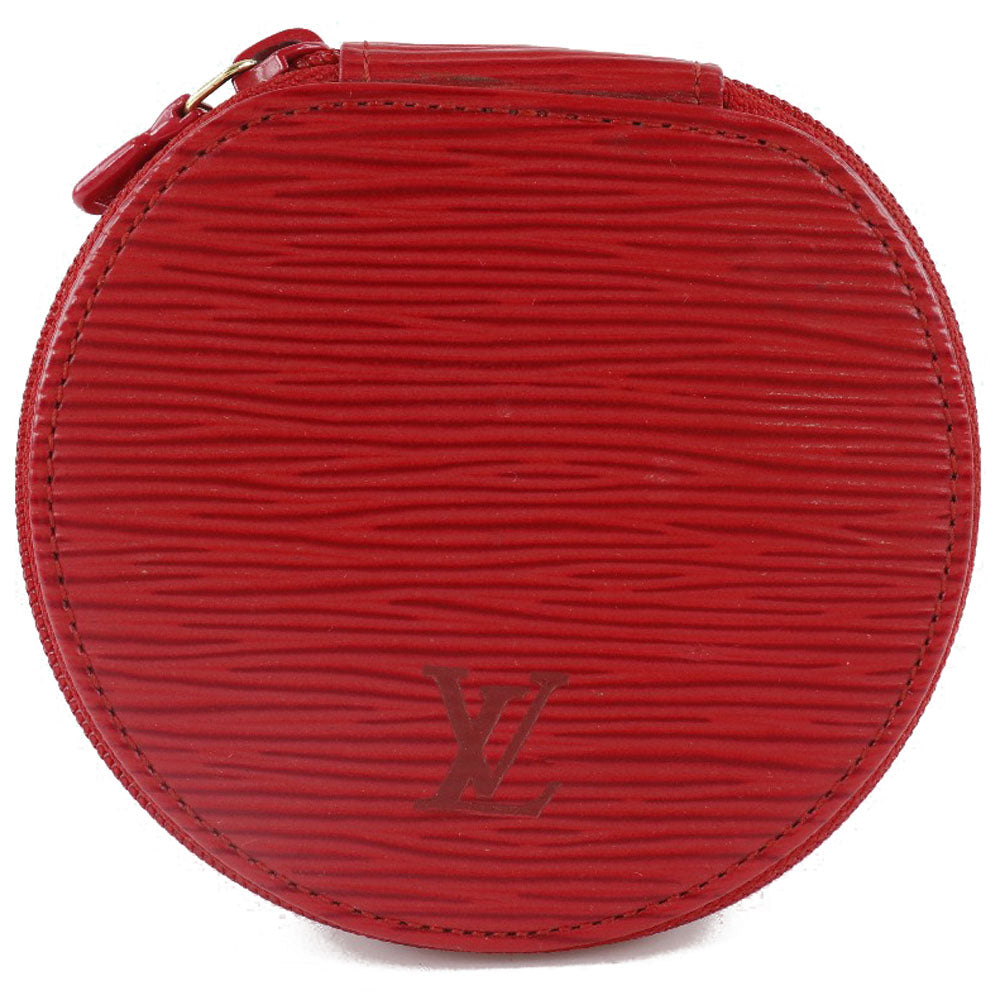 Louis Vuitton Epi Ecrin Bijoux 8 Jewelry Box Leather Vanity Bag M48227 in Good condition