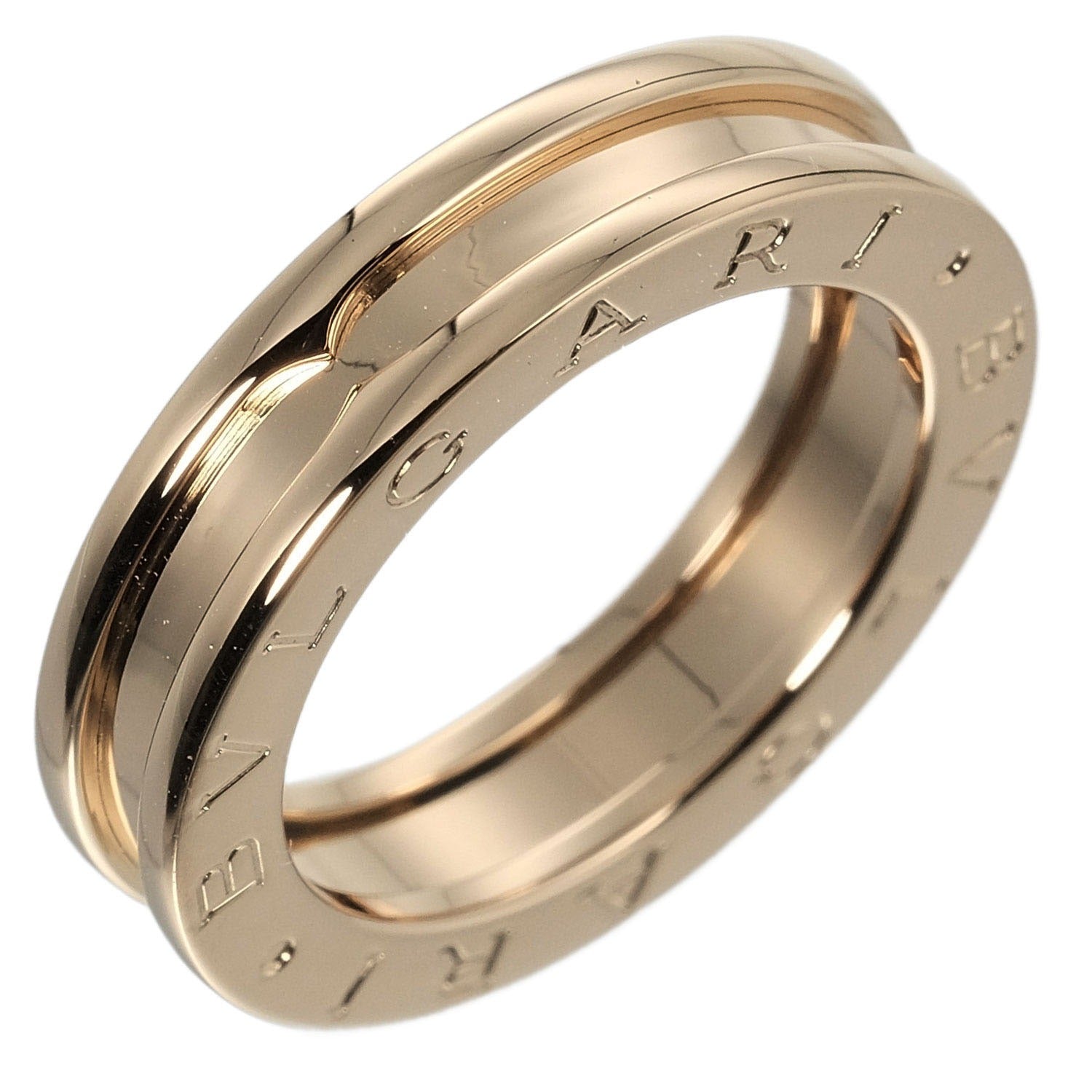 BVLGARI B.ZERO1 One-Band Ring, Size 10, 6.95g in K18PG Pink Gold [Pre-owned, A+ Rank] B.ZERO1