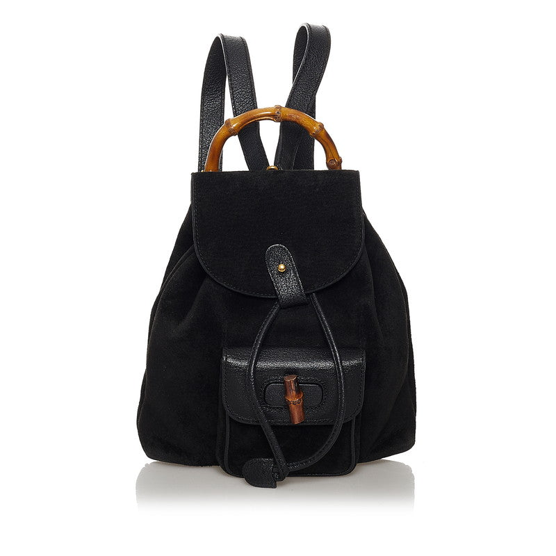 Bamboo Suede Backpack 003 2058