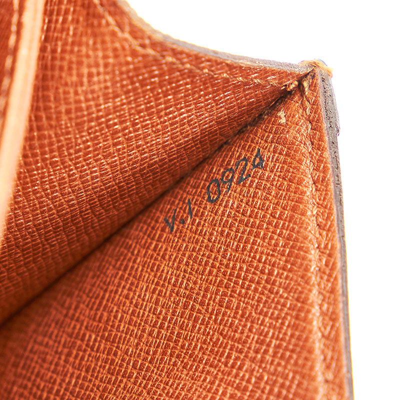 LOUIS VUITTON Shoulder Bag M51372 Raspail Monogram canvas Brown