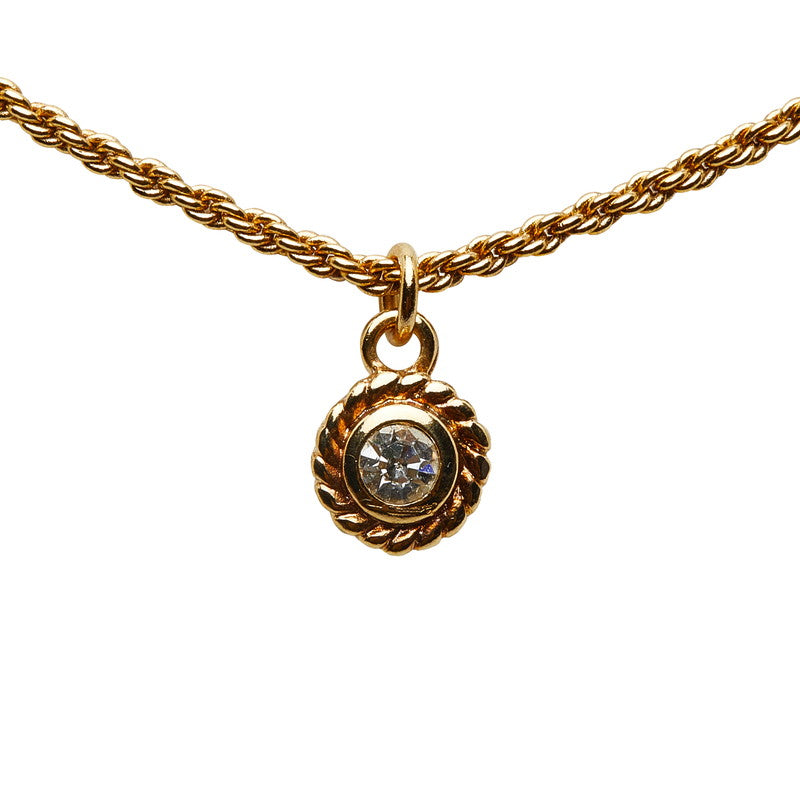 Rhinestone Pendant Necklace