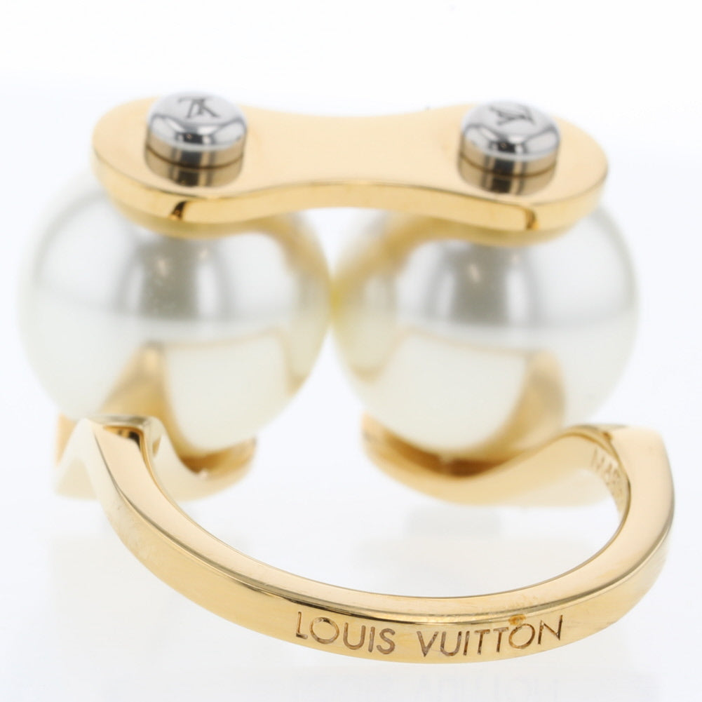 Authentic LOUIS VUITTON Speedy Pearl Ring Size:8.0(US) M68070