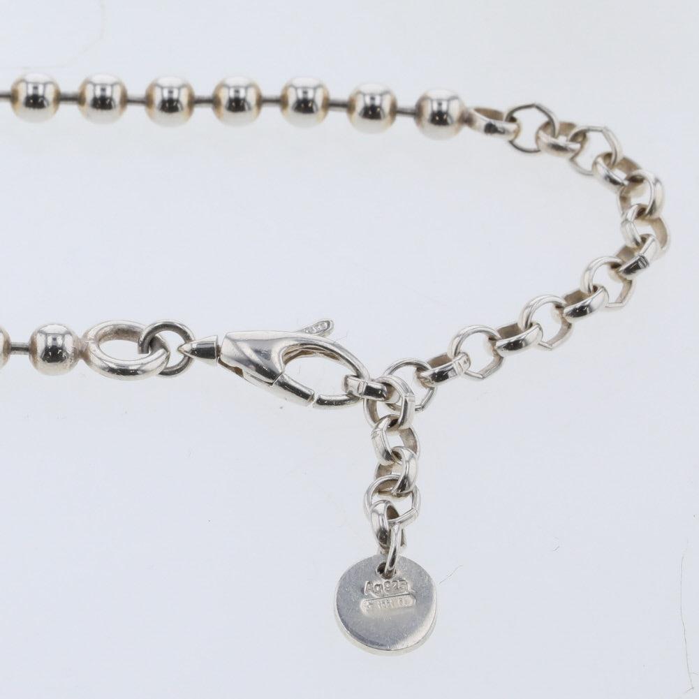 Ball Chain Interlocking G Pendant Necklace