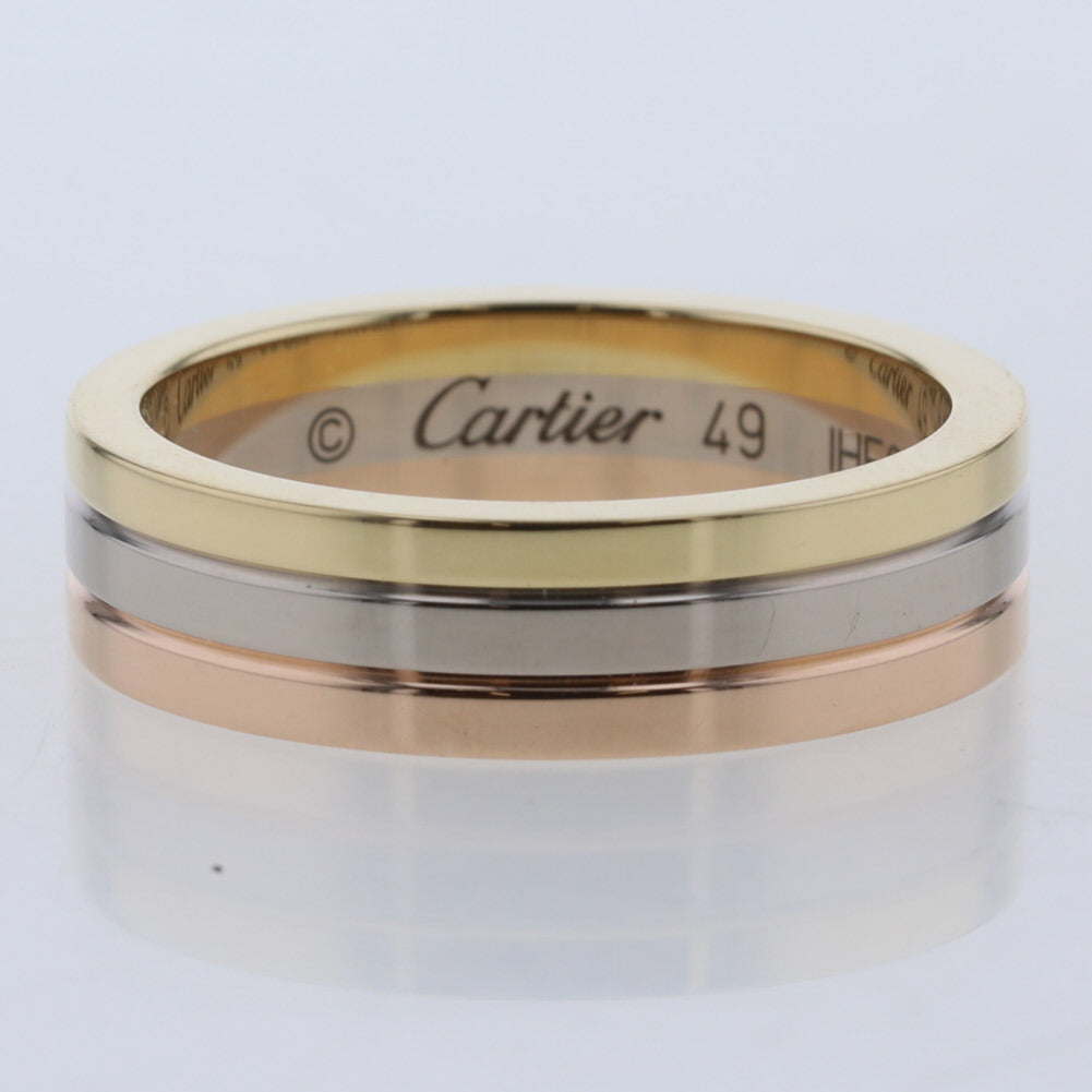 18K Gold Vendôme Louis Cartier Wedding Ring B4052100