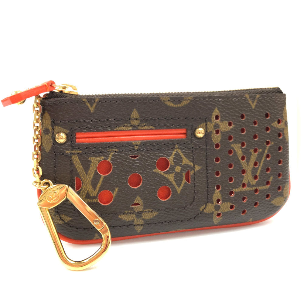 Monogram Perforated Pochette Cles Coin Pouch M95222