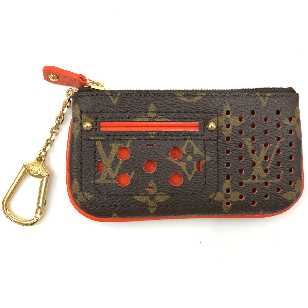 Monogram Perforated Pochette Cles Coin Pouch M95222