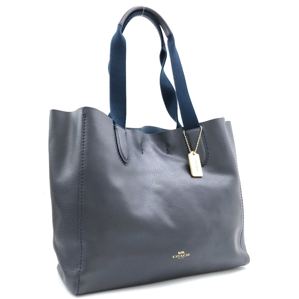 Leather Derby Tote Bag F58660
