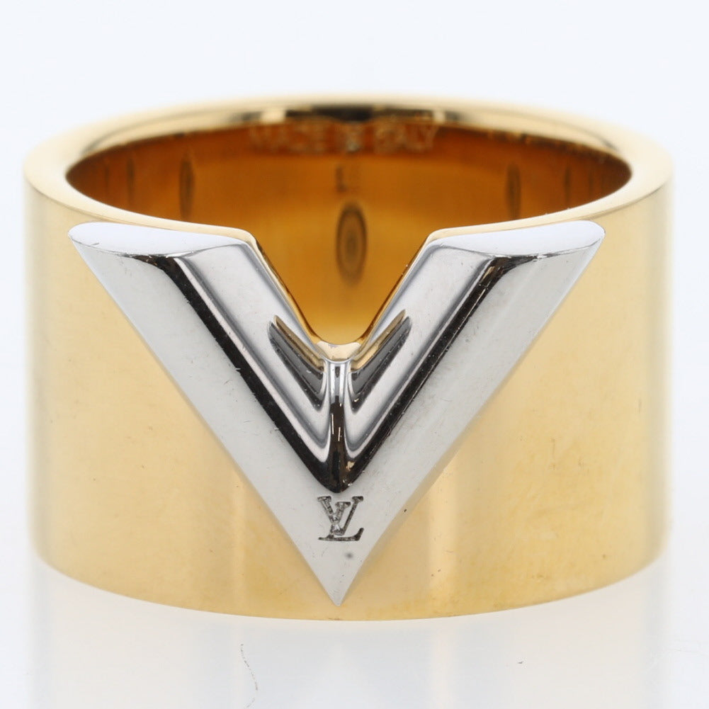 Louis Vuitton pre-owned Essential V ring, Gold