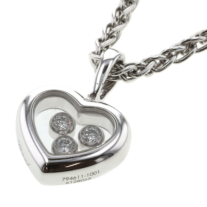 18K Happy Diamonds Icon Heart Pendant Necklace 794611-1001