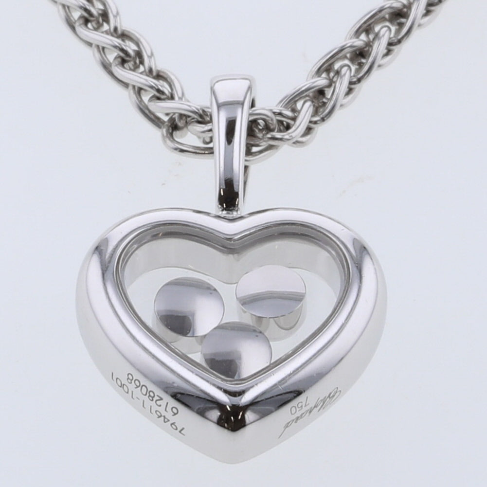 18K Happy Diamonds Icon Heart Pendant Necklace 794611-1001