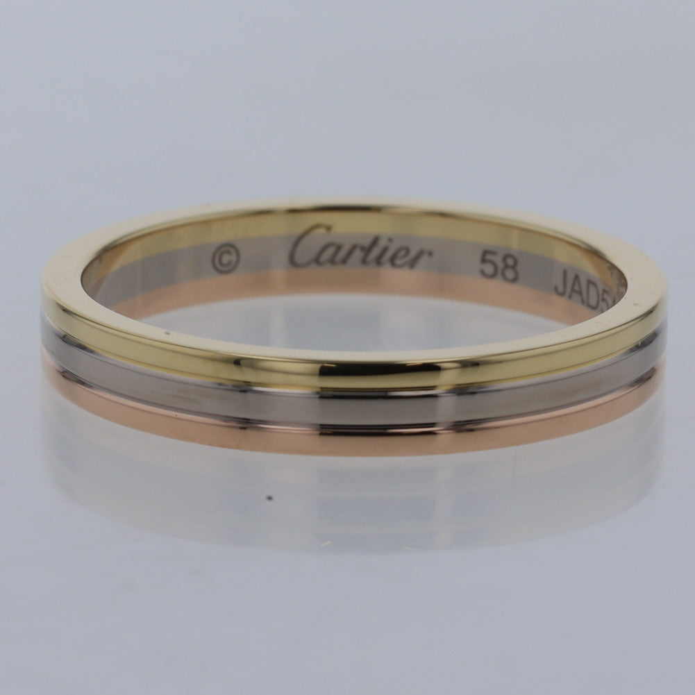 18K Gold Vendôme Louis Cartier Wedding Ring B4052200