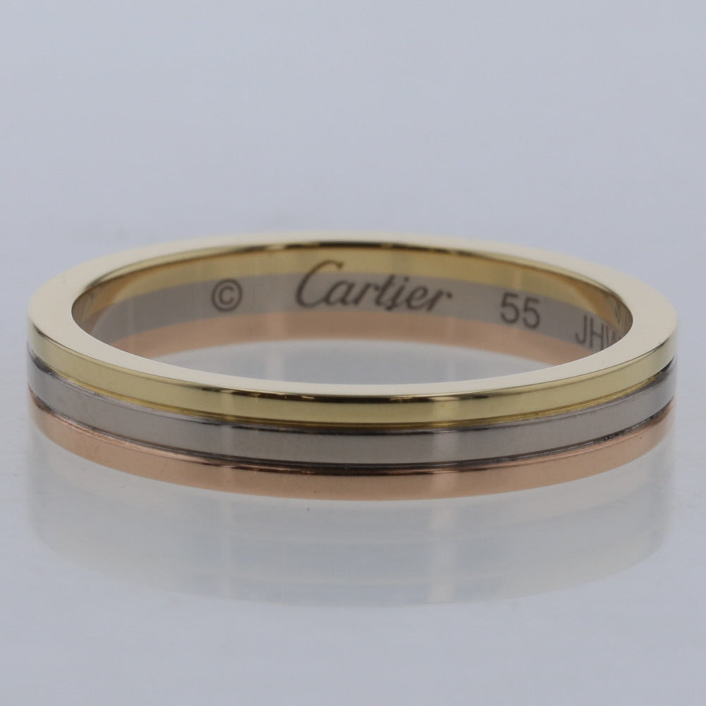 18K Gold Vendôme Louis Cartier Wedding Ring B4052200