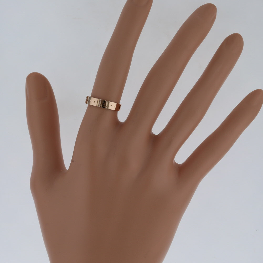 18K Gold Icon Amor Ring