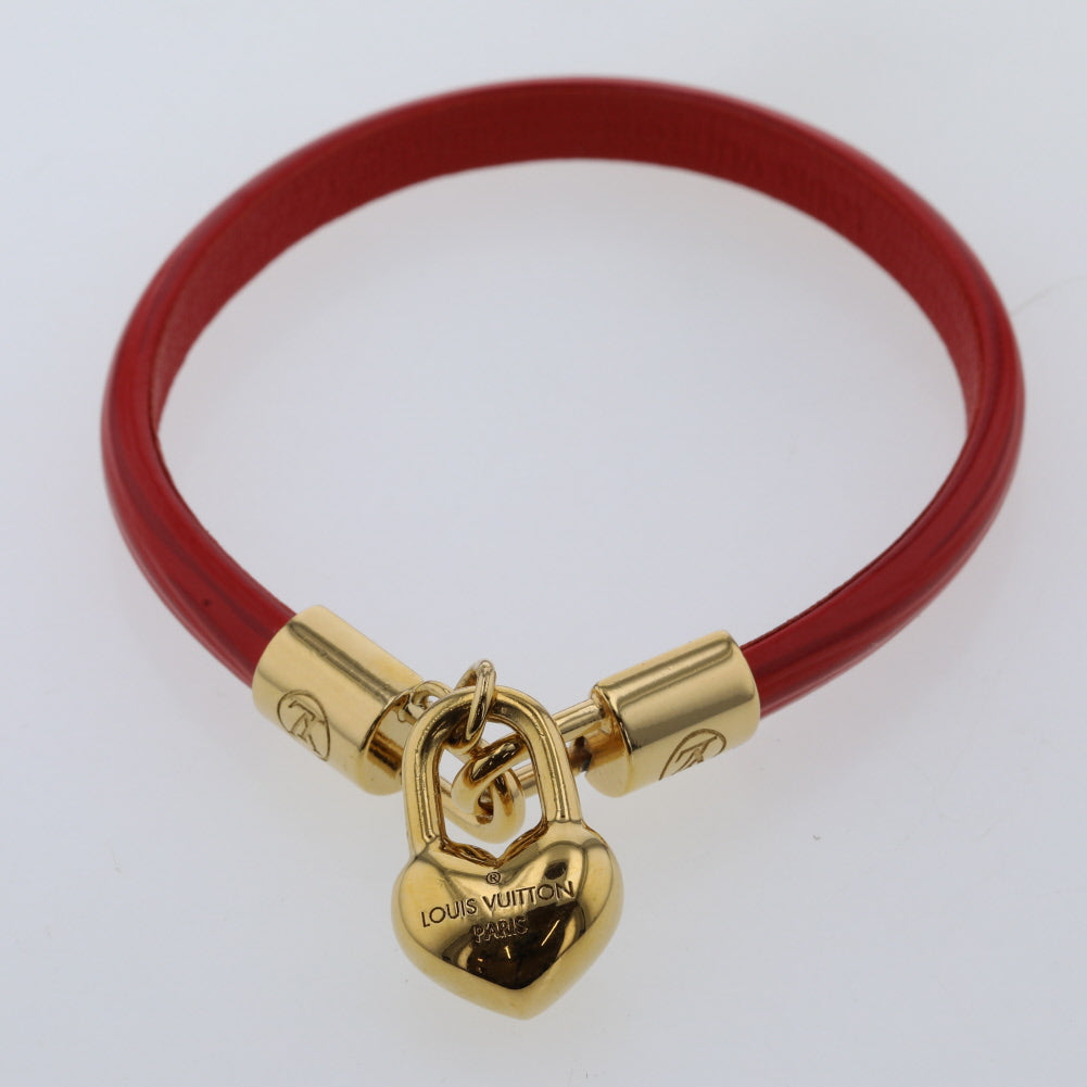 Leather Crazy in Lock Charm Bracelet M6450